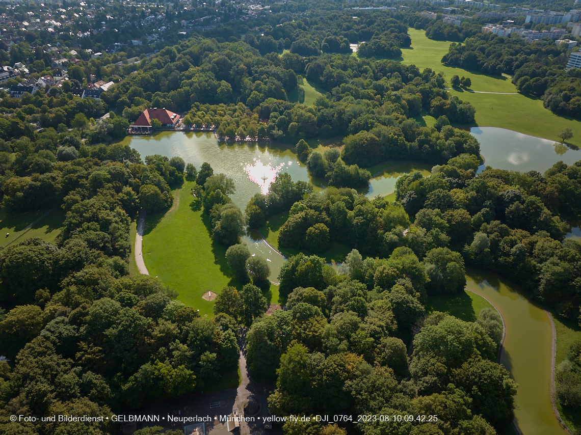 10.08.2023 - der Ostpark mit See in Neuperlach