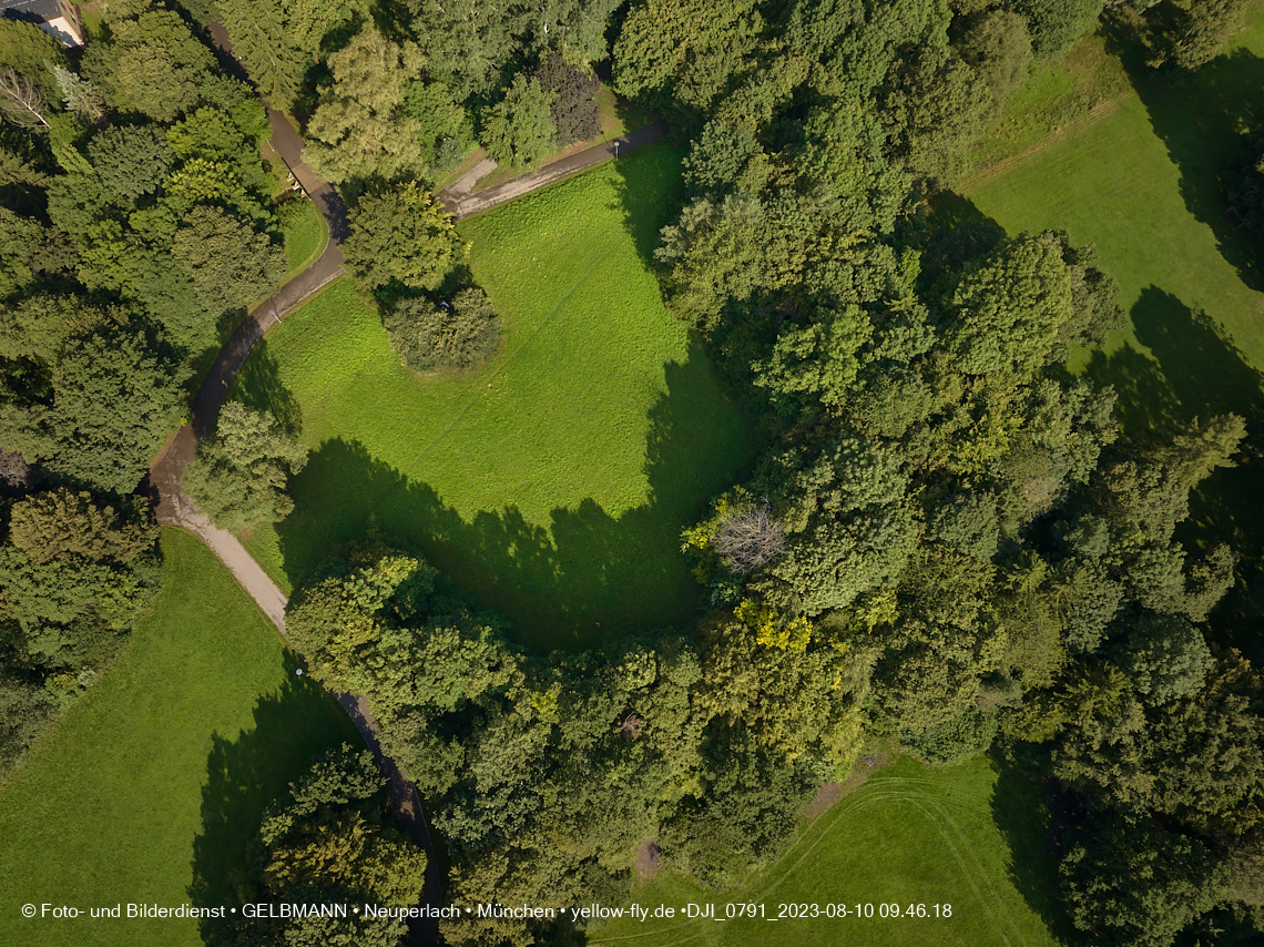 10.08.2023 - der Ostpark mit See in Neuperlach