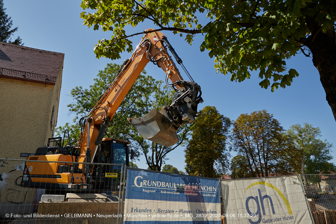06.09.2023 - Baustelle Maikäfersiedlung in Berg am Laim und Neuperlach