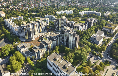 11.09.2023 - Marx-Zentrum und Karl-Marx-Ring 52-62 in Neuperlach