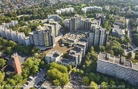 11.09.2023 - Marx-Zentrum und Karl-Marx-Ring 52-62 in Neuperlach