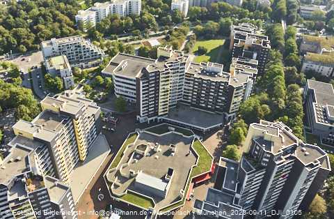 11.09.2023 - Marx-Zentrum und Karl-Marx-Ring 52-62 in Neuperlach