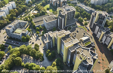 11.09.2023 - Marx-Zentrum und Karl-Marx-Ring 52-62 in Neuperlach