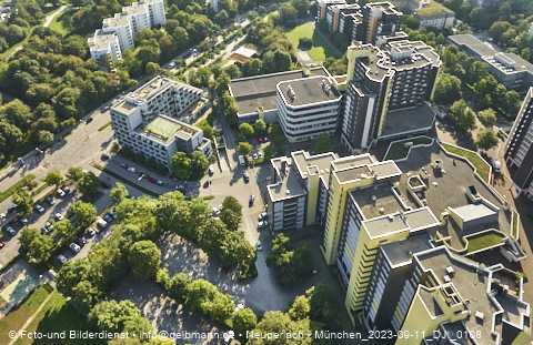 11.09.2023 - Marx-Zentrum und Karl-Marx-Ring 52-62 in Neuperlach
