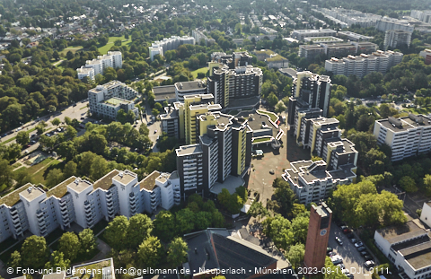 11.09.2023 - Marx-Zentrum und Karl-Marx-Ring 52-62 in Neuperlach