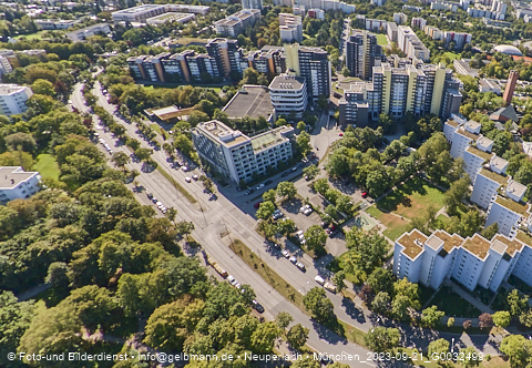 21.09.2023 - Marx-Zentrum und Karl-Marx-Ring 52-62 in Neuperlach