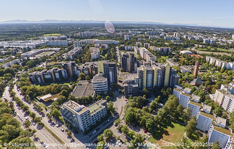 21.09.2023 - Marx-Zentrum und Karl-Marx-Ring 52-62 in Neuperlach