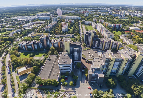 21.09.2023 - Marx-Zentrum und Karl-Marx-Ring 52-62 in Neuperlach