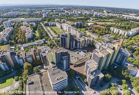 21.09.2023 - Marx-Zentrum und Karl-Marx-Ring 52-62 in Neuperlach