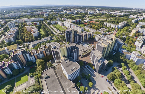 21.09.2023 - Marx-Zentrum und Karl-Marx-Ring 52-62 in Neuperlach