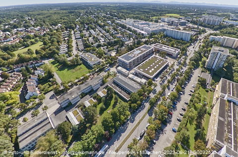 21.09.2023 - Marx-Zentrum und Karl-Marx-Ring 52-62 in Neuperlach