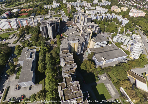 21.09.2023 - Marx-Zentrum und Karl-Marx-Ring 52-62 in Neuperlach