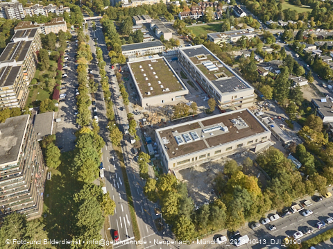 13.10.2023 - Karl-Marx-Ring 52-62 und Marx-Zentrum mit Umgebung in Neuperlach