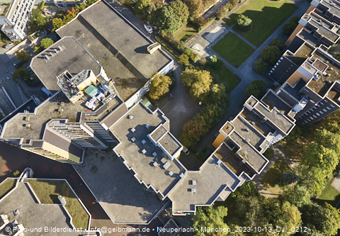 13.10.2023 - Karl-Marx-Ring 52-62 und Marx-Zentrum mit Umgebung in Neuperlach