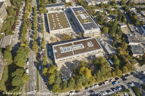 13.10.2023 - Karl-Marx-Ring 52-62 und Marx-Zentrum mit Umgebung in Neuperlach