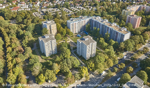 13.10.2023 - Baustelle Karl-Marx-Ring 11-21 in Neuperlach