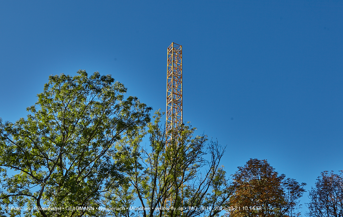 21.10.2023 - Baustelle Maikäfersiedlung in Berg am Laim und Neuperlach