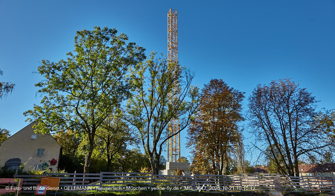 21.10.2023 - Baustelle Maikäfersiedlung in Berg am Laim und Neuperlach