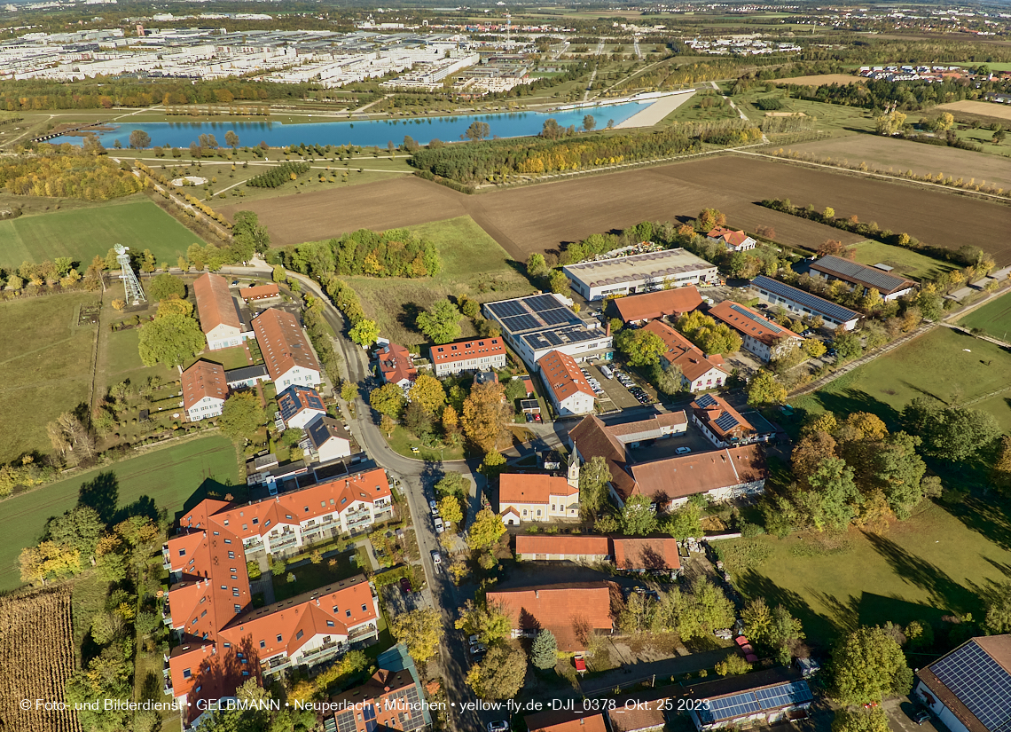 25.10.2023 - Gronsdorf mit Riemer See und Umgebung