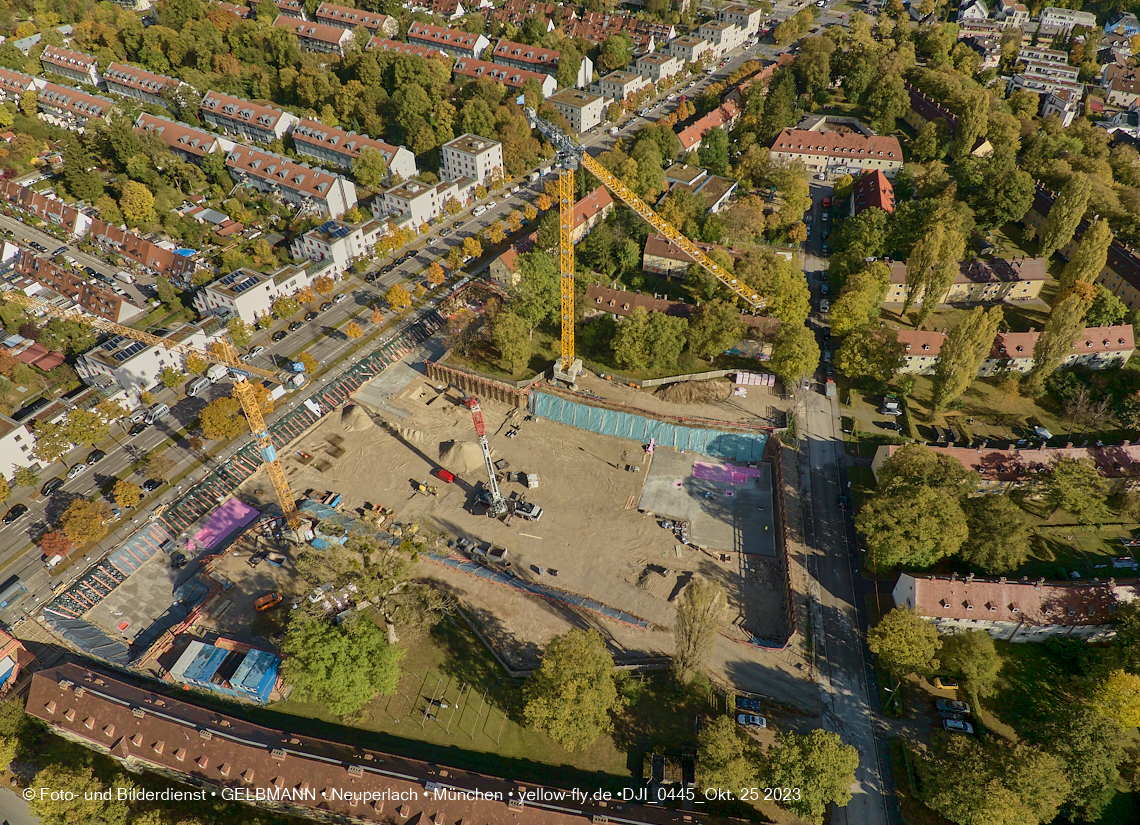 25.10.2023 - Maikäfersiedlung in Berg am Laim und Neuperlach