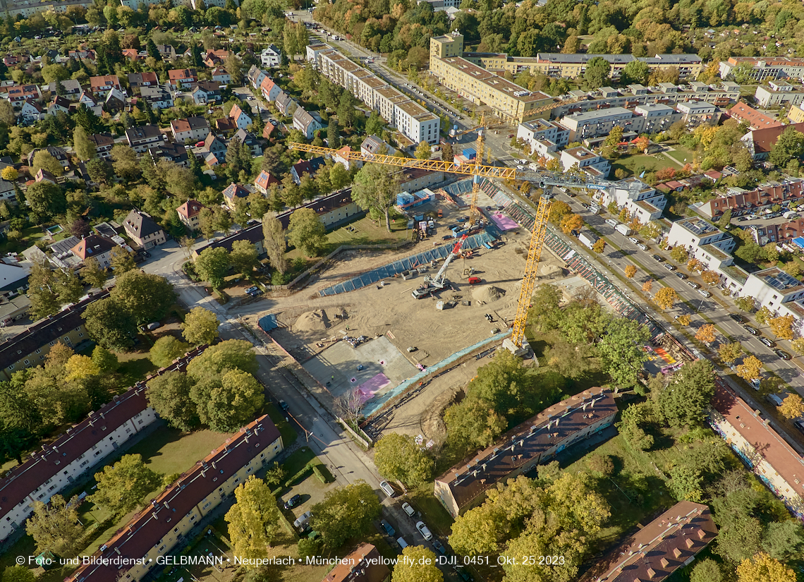 25.10.2023 - Maikäfersiedlung in Berg am Laim und Neuperlach