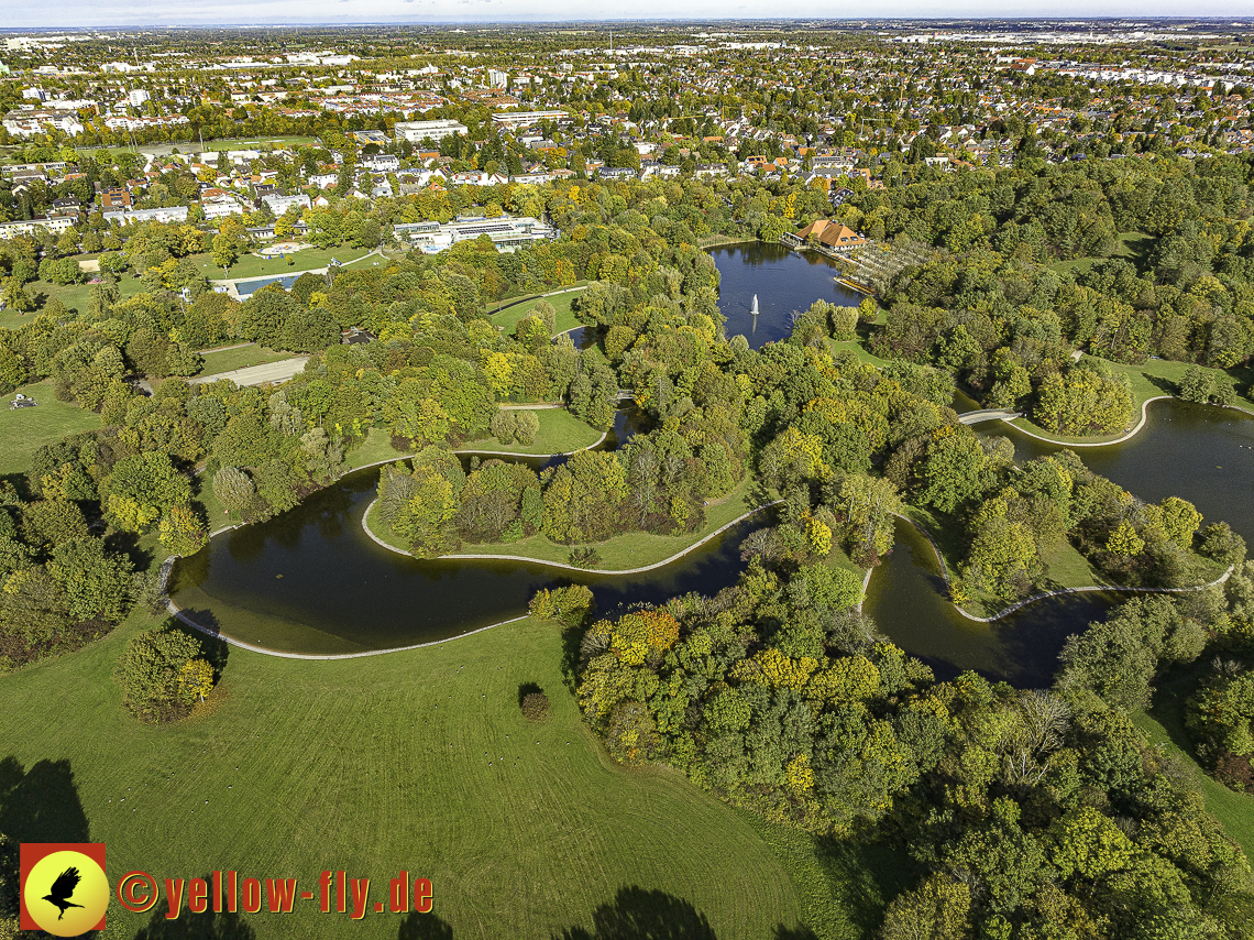 25.10.2023 - der Ostpark mit See und Biergarten