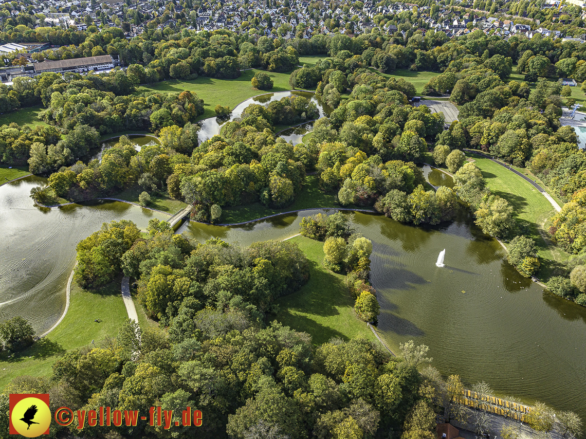 25.10.2023 - der Ostpark mit See und Biergarten