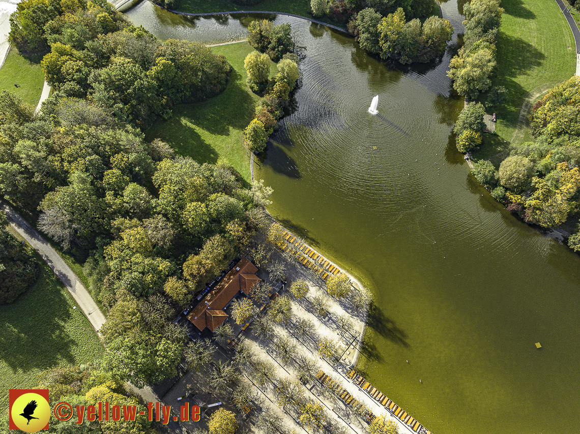 25.10.2023 - der Ostpark mit See und Biergarten
