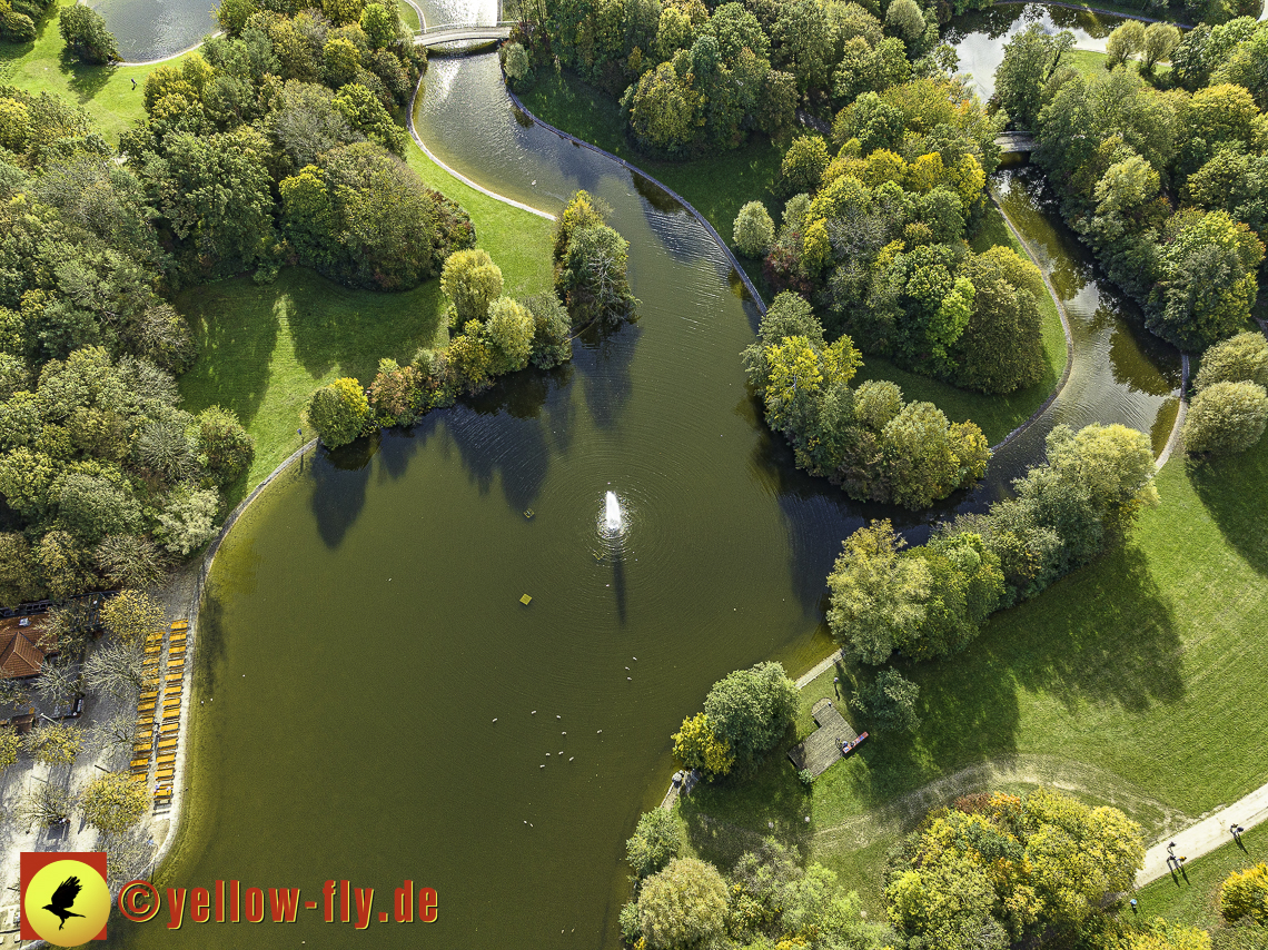 25.10.2023 - der Ostpark mit See und Biergarten
