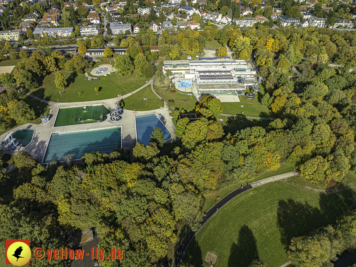 25.10.2023 - der Ostpark mit See und Biergarten