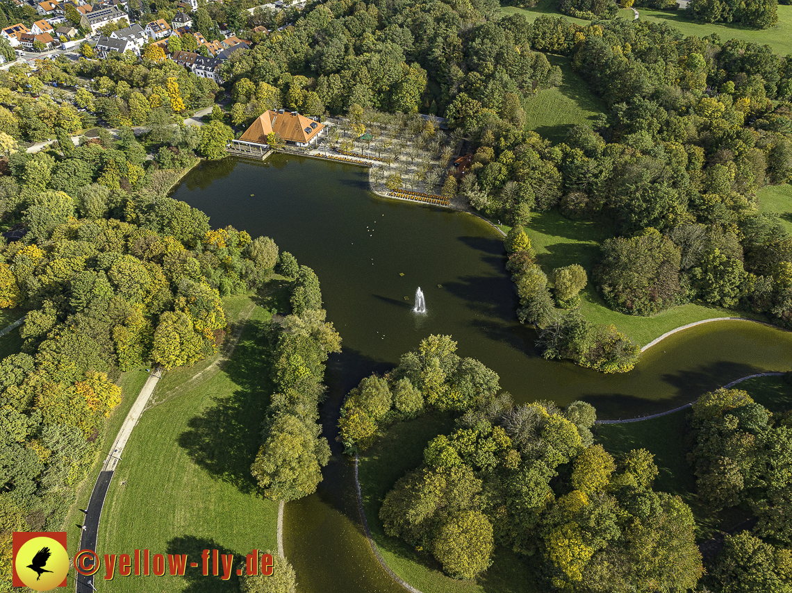 25.10.2023 - der Ostpark mit See und Biergarten