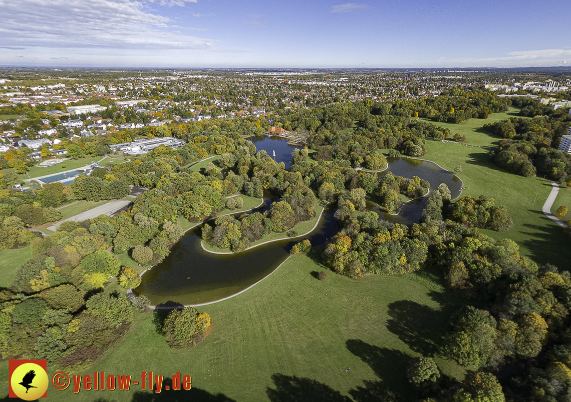 25.10.2023 - der Ostpark mit See und Biergarten