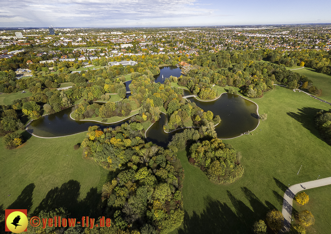 25.10.2023 - der Ostpark mit See und Biergarten