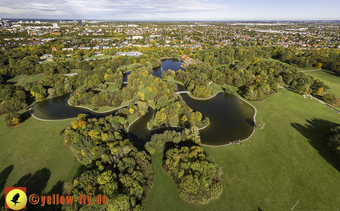 25.10.2023 - der Ostpark mit See und Biergarten