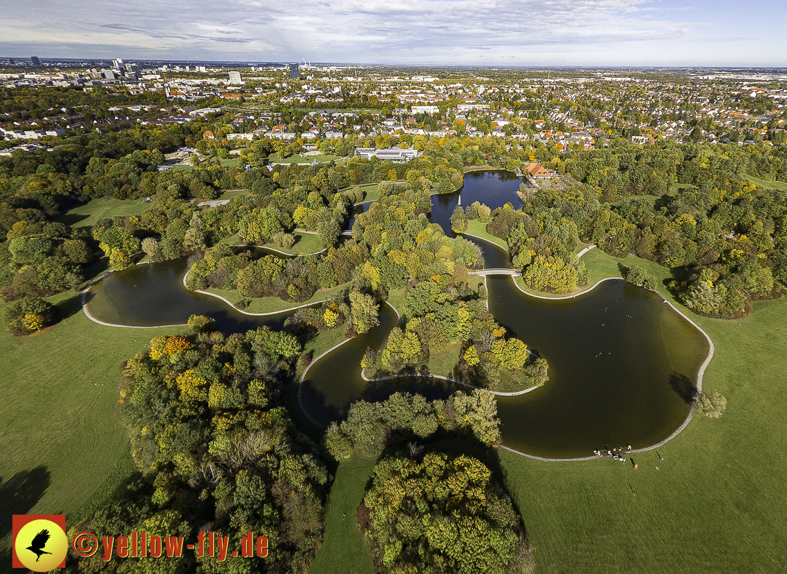 25.10.2023 - der Ostpark mit See und Biergarten