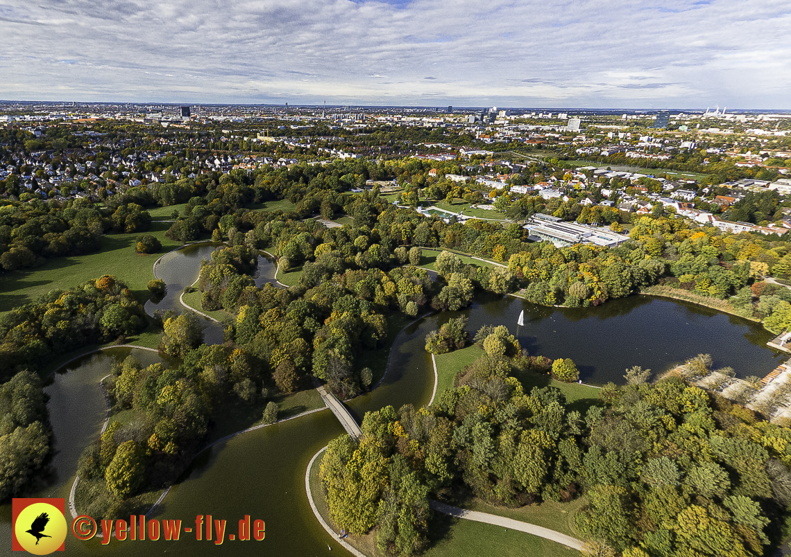 25.10.2023 - der Ostpark mit See und Biergarten