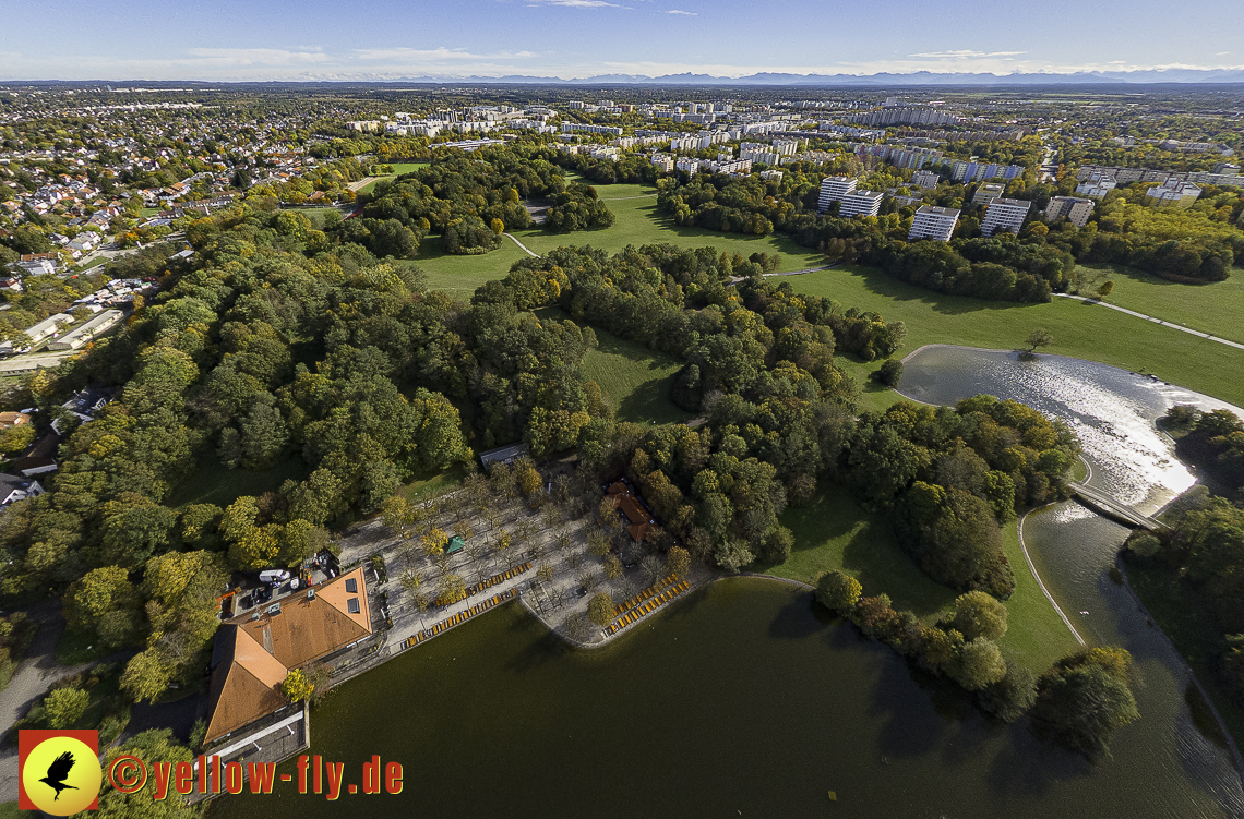 25.10.2023 - der Ostpark mit See und Biergarten