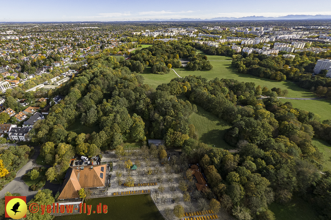 25.10.2023 - der Ostpark mit See und Biergarten