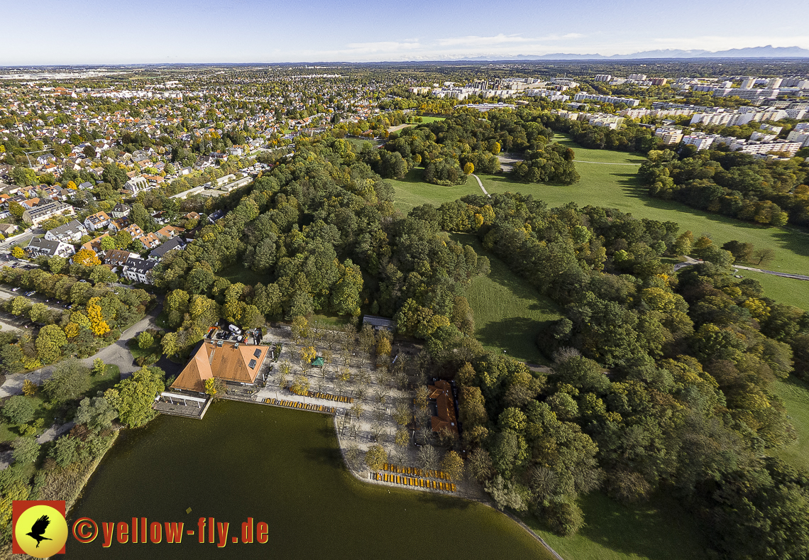 25.10.2023 - der Ostpark mit See und Biergarten