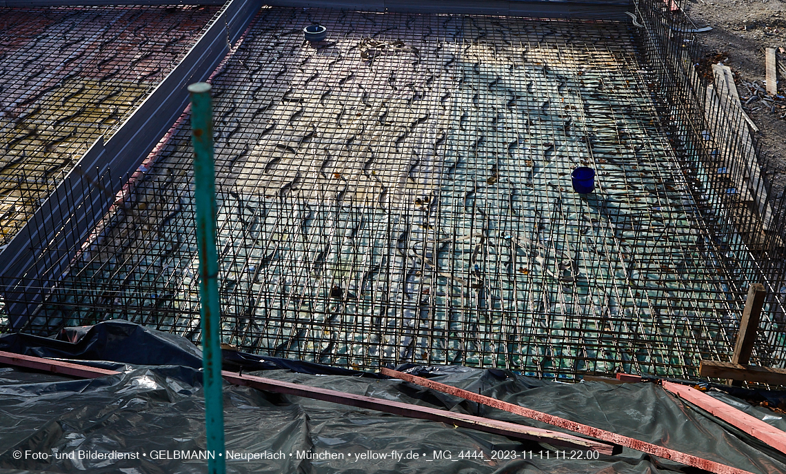 11.11.2023 - Baustelle Maikäfersiedlung in Berg am Laim und Neuperlach