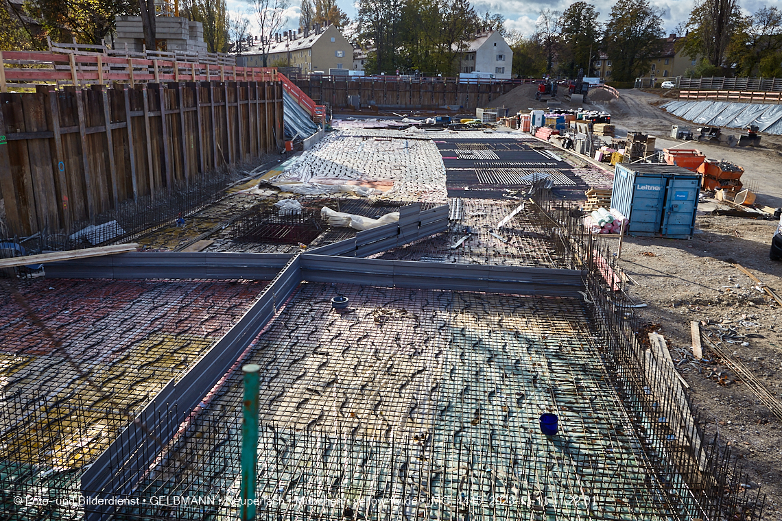 11.11.2023 - Baustelle Maikäfersiedlung in Berg am Laim und Neuperlach
