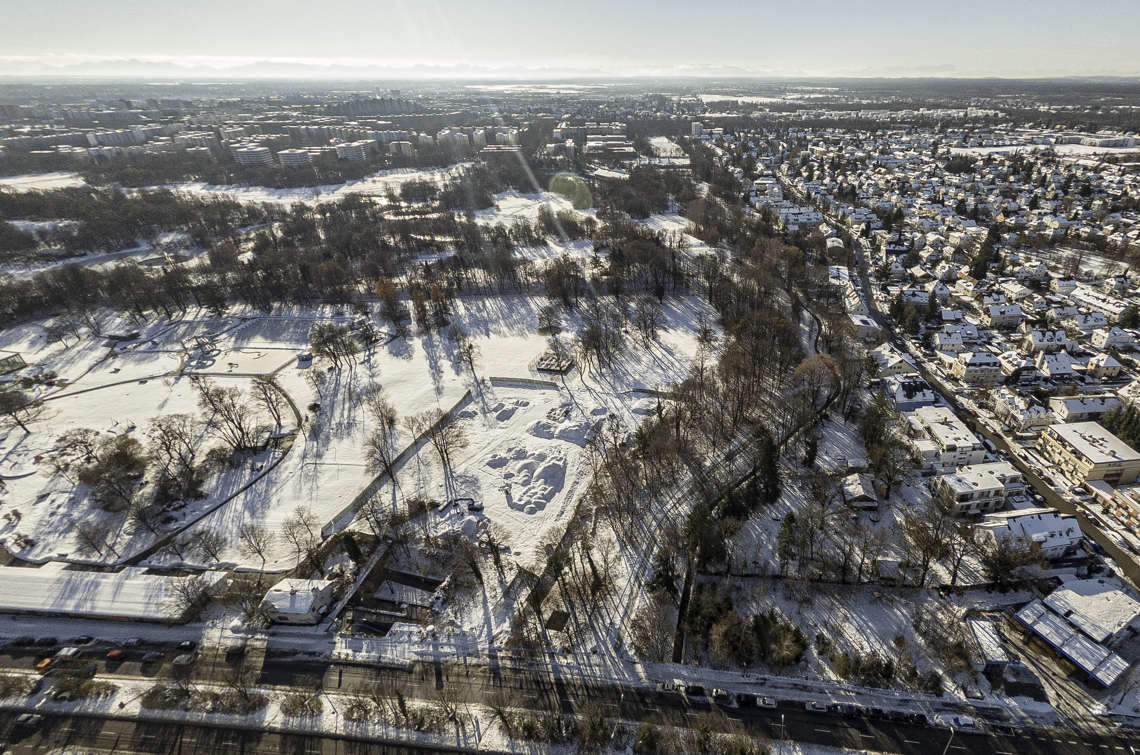 06.12.2021 - Geothermie Baustelle in Berg-am-Laim und Neuperlach