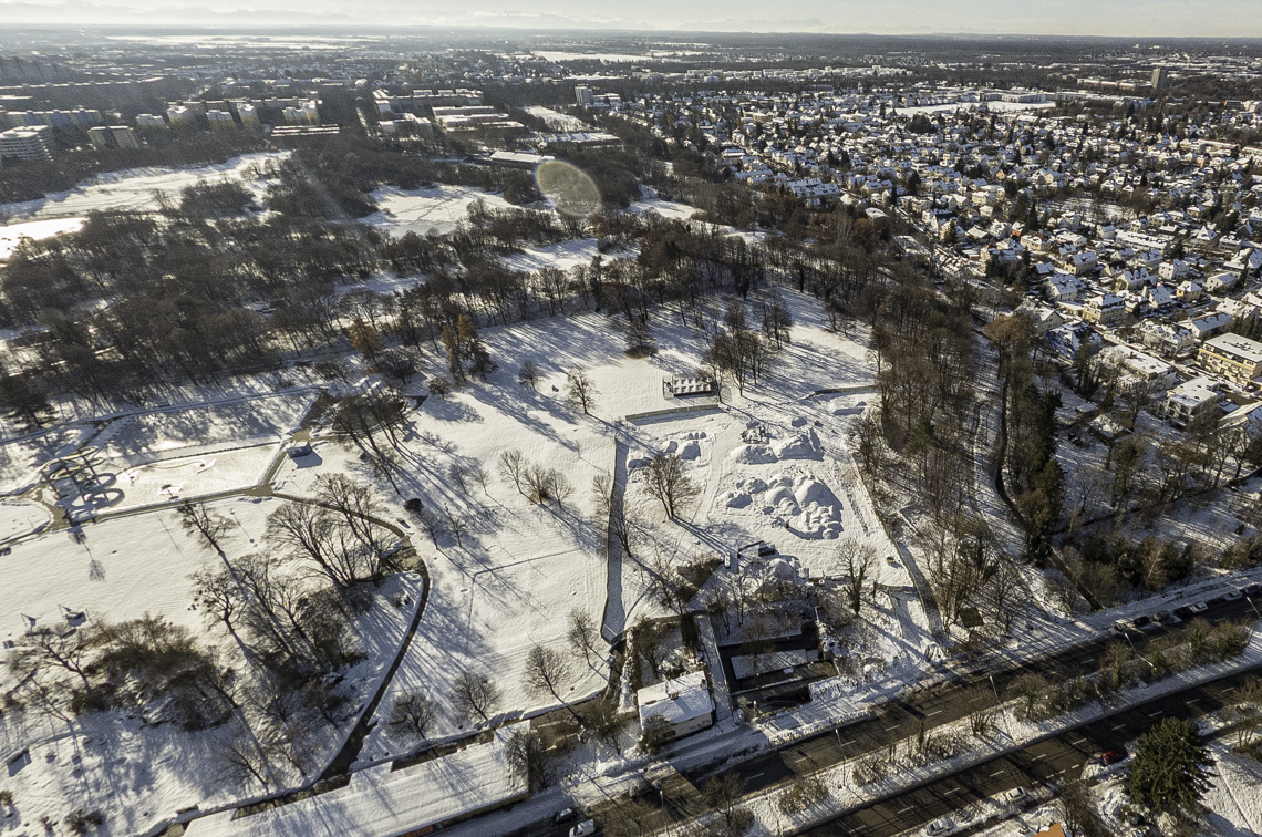 06.12.2021 - Geothermie Baustelle in Berg-am-Laim und Neuperlach