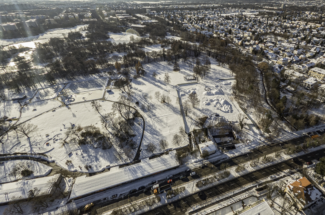 06.12.2021 - Geothermie Baustelle in Berg-am-Laim und Neuperlach