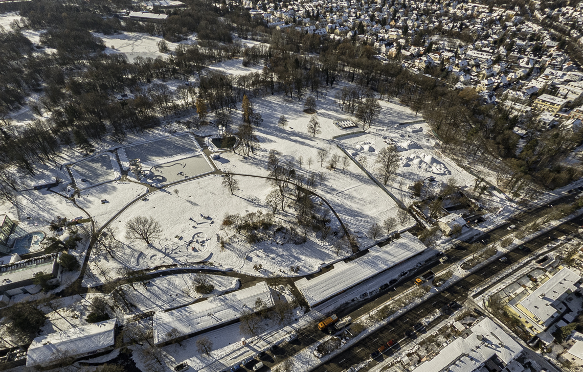 06.12.2021 - Geothermie Baustelle in Berg-am-Laim und Neuperlach