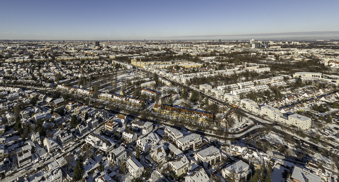 06.12.2021 - Baustelle Maikäfersiedlung in Berg-am-Laim und Neuperlach