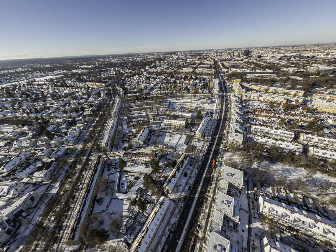 06.12.2021 - Baustelle Maikäfersiedlung in Berg-am-Laim und Neuperlach