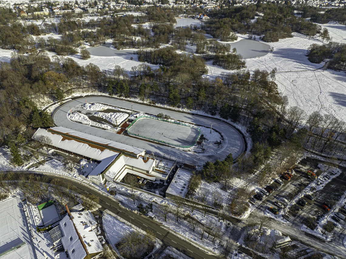 07.12.2021 - Ostpark mir See in Neuperlach