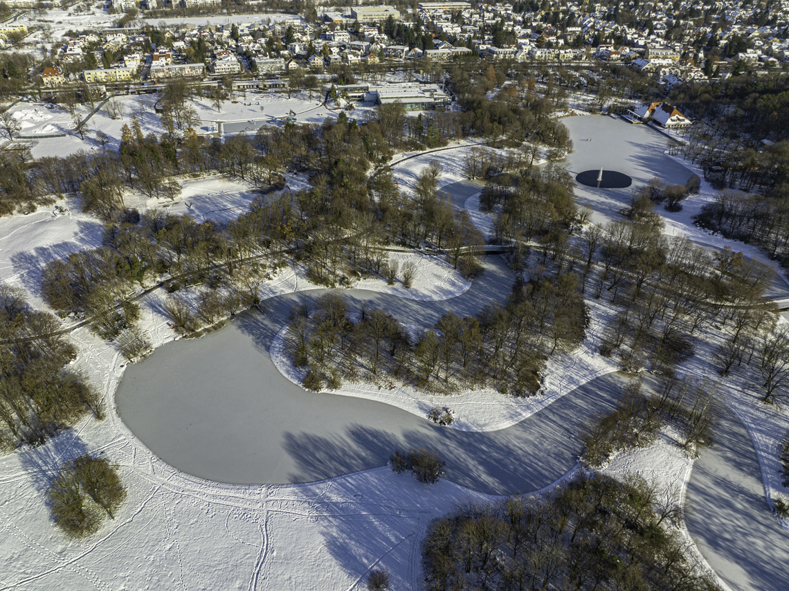 07.12.2021 - Ostpark mir See in Neuperlach