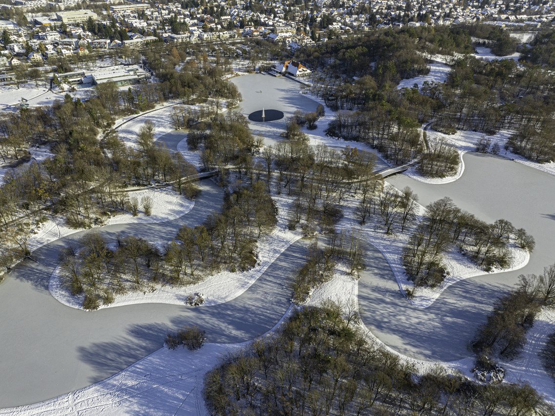 07.12.2021 - Ostpark mir See in Neuperlach